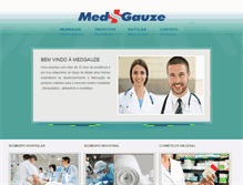 Tablet Screenshot of medgauze.com.br